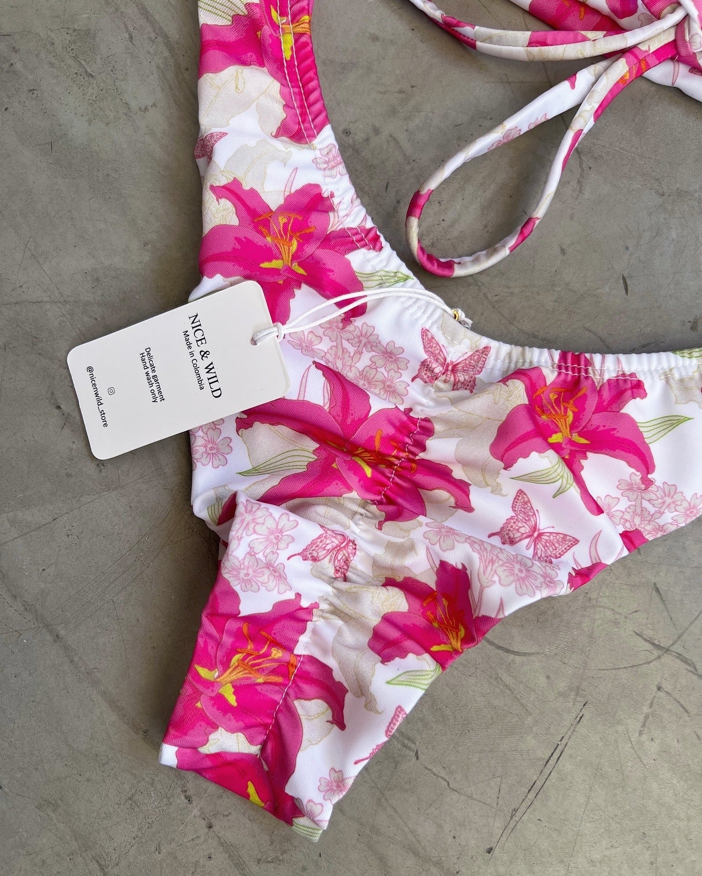 BIKINI CRUZADO AZUCENA + FALDA EN MALLA