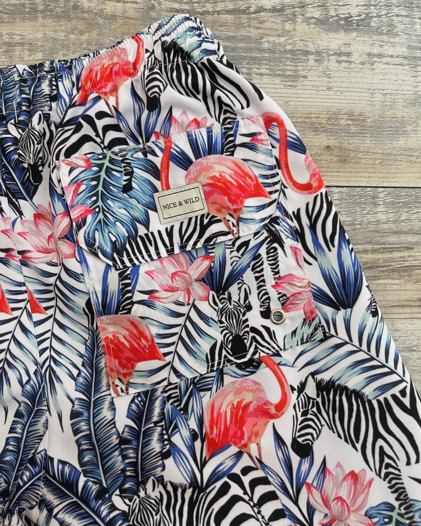 PANTALONETA ZEBRA FLAMENCO