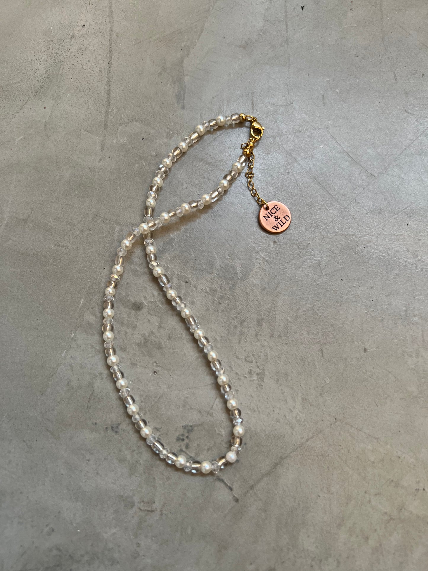 CHOKER PERLA MINI CON MURANO