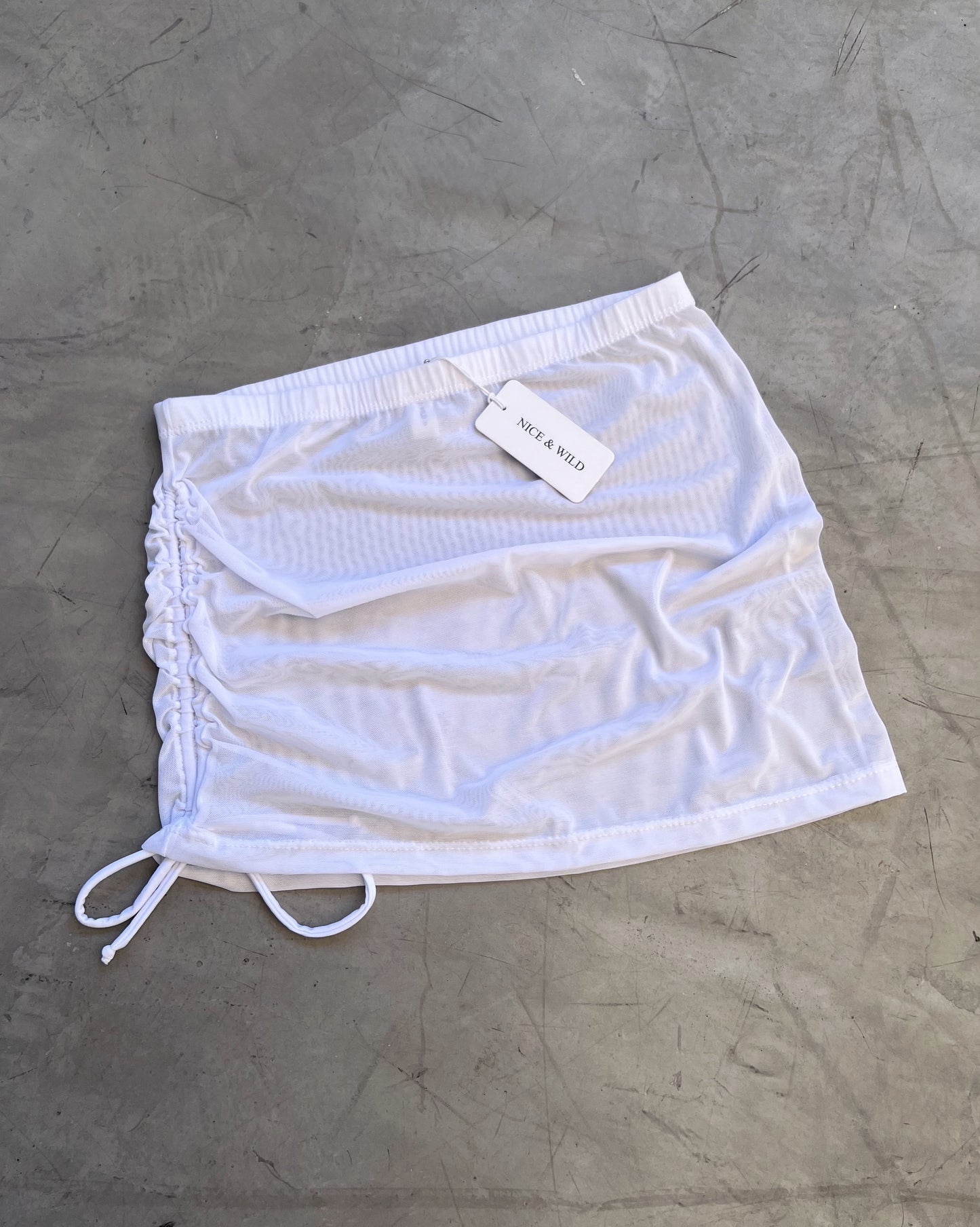 FALDA MALLATEX BLANCA