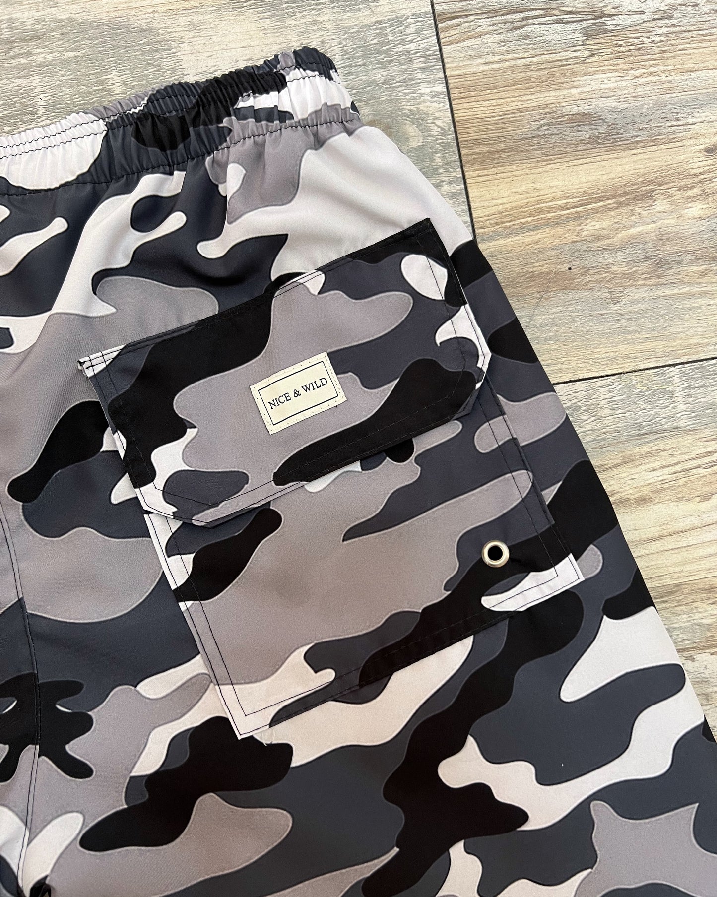 PANTALONETA MILITAR GRIS