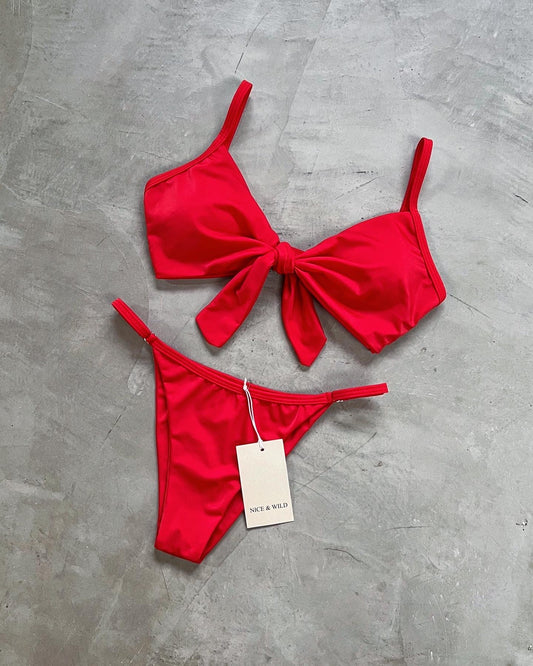 BIKINI URSULA TIRAS ROJO