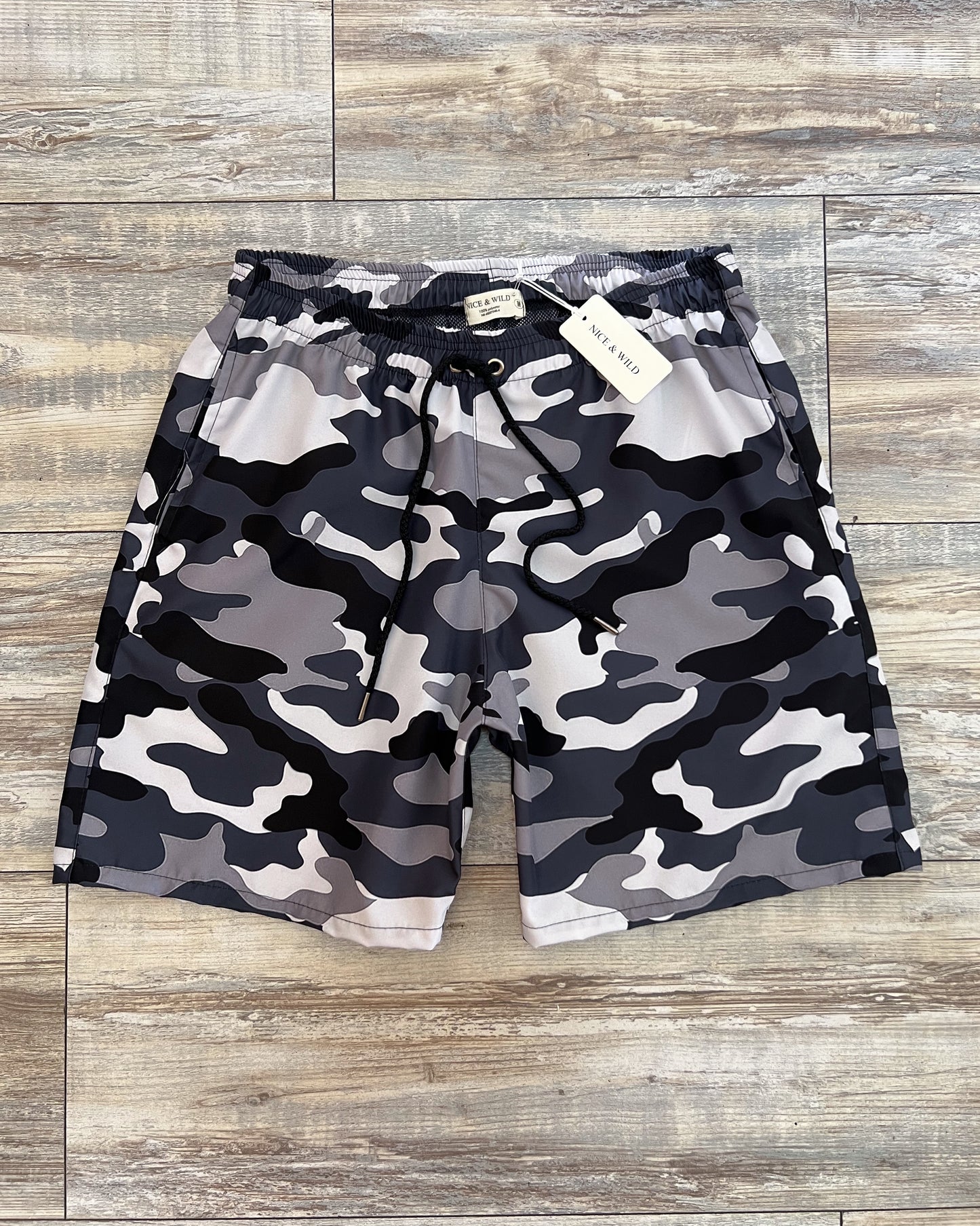 PANTALONETA MILITAR GRIS