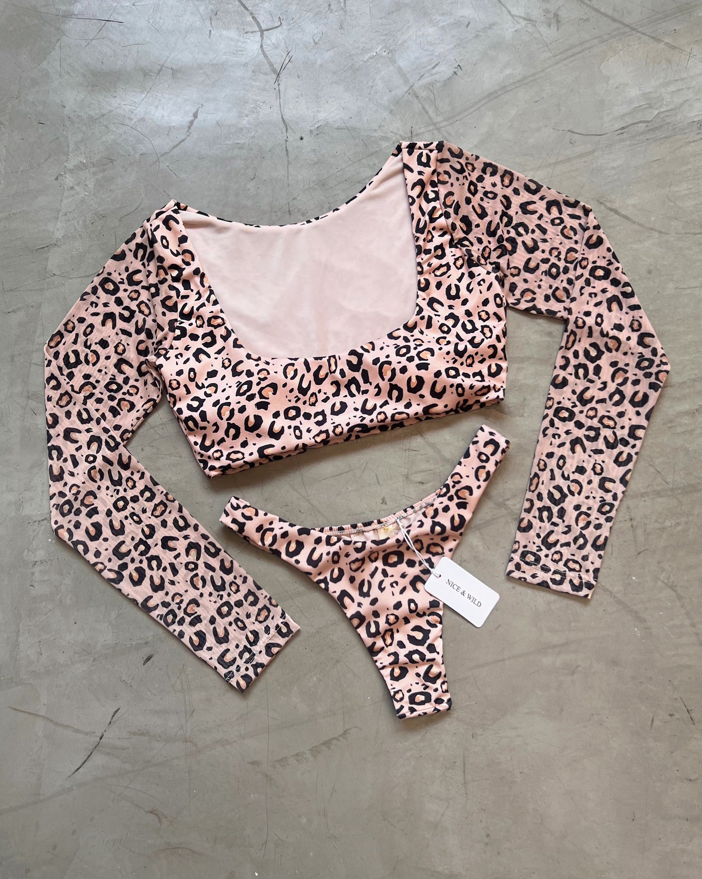 BIKINI ESTELAR LEOPARDO