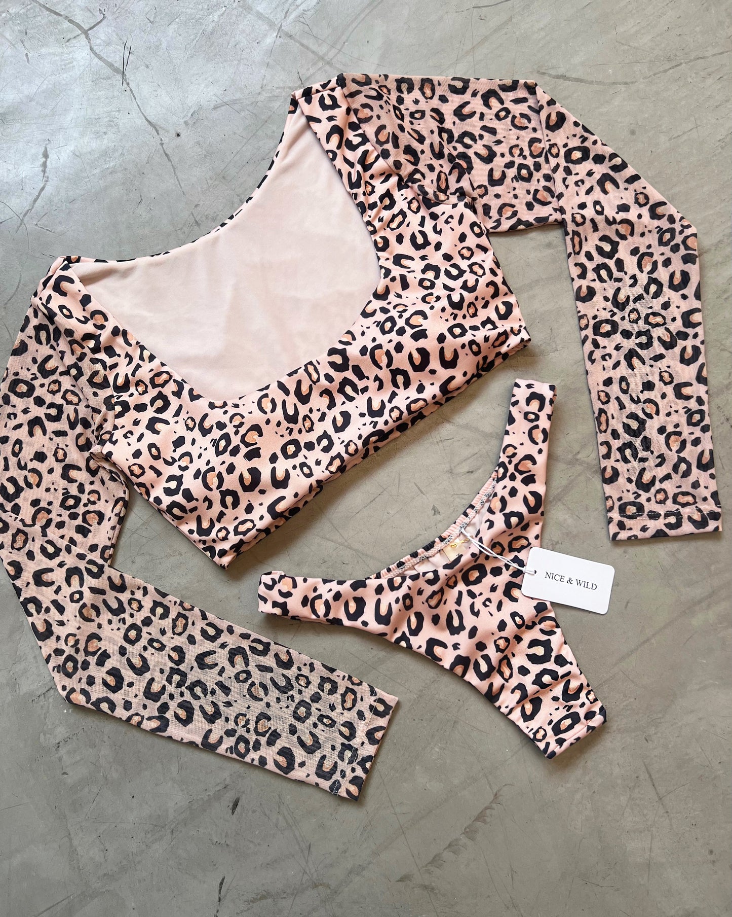 BIKINI ESTELAR LEOPARDO