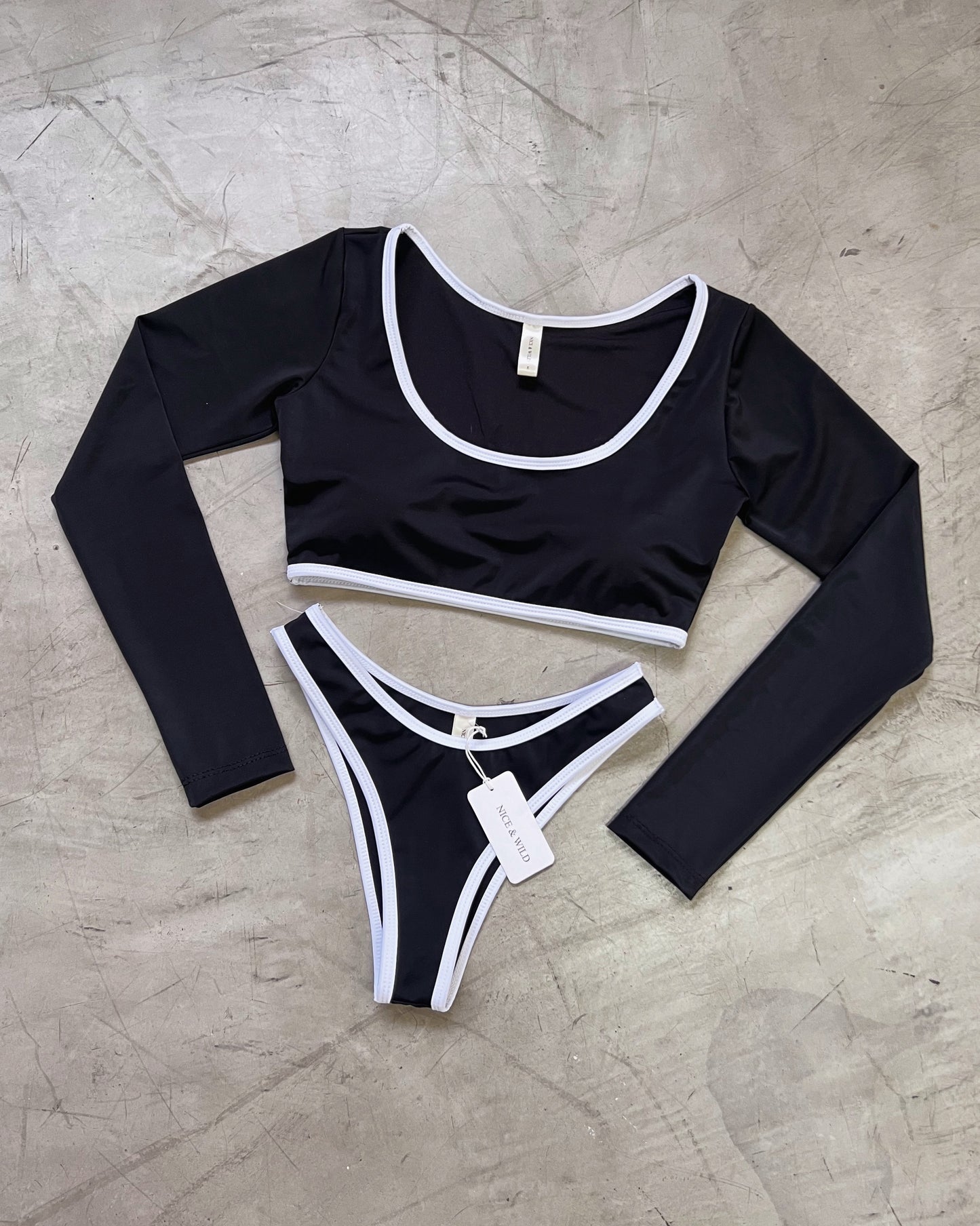 BIKINI ESTELAR SESGO BLANCO